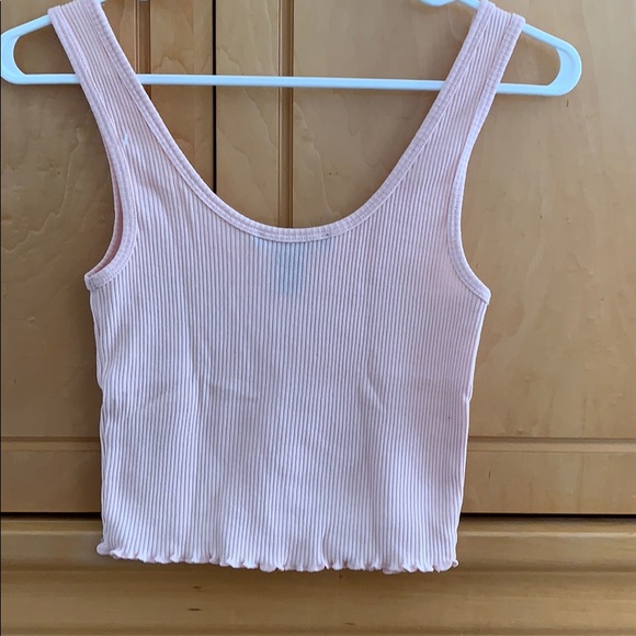 Pink Cropped Tank - Picture 2 of 2